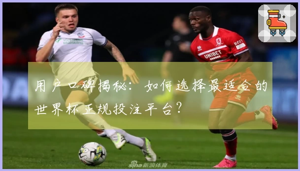 用户口碑揭秘:如何选择最适合的世界杯正规投注平台?